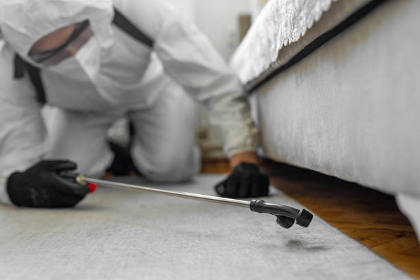 Professional Pest Control technician working in Liberty County County, TX